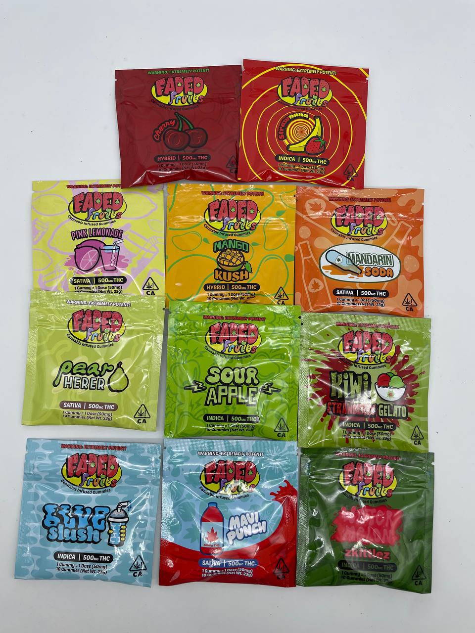 Faded Fruits 500mg
